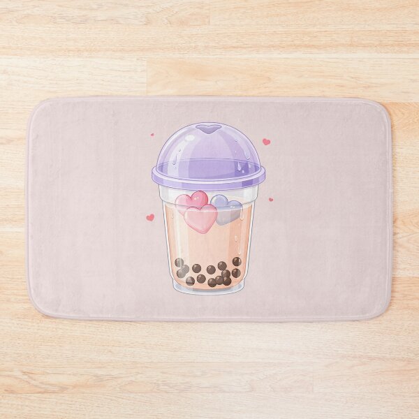 Item preview, Cute Pink Bubble Tea Kawaii Aesthetic – Feminine Pastel Boba Milk Tea designed and sold by MarJul.