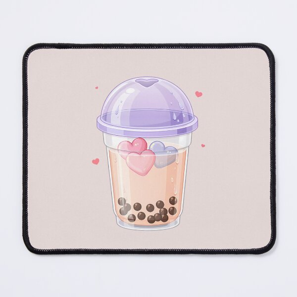 Item preview, Cute Pink Bubble Tea Kawaii Aesthetic – Feminine Pastel Boba Milk Tea designed and sold by MarJul.
