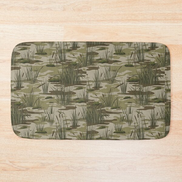 Item preview, Hunting Camping Forest Wood Camouflage Green Brown Camo  designed and sold by gulsumkiyan.