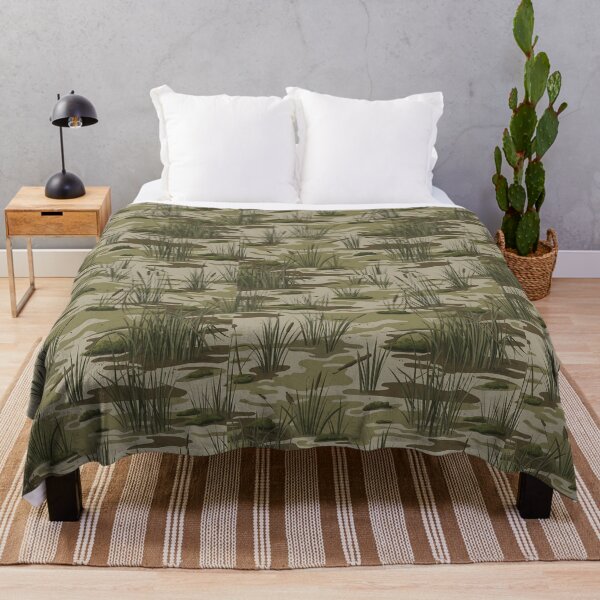 Item preview, Hunting Camping Forest Wood Camouflage Green Brown Camo  designed and sold by gulsumkiyan.