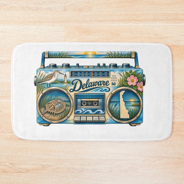 Item preview, Delaware Gen X Boom Box designed and sold by Whimspired By Paxx.