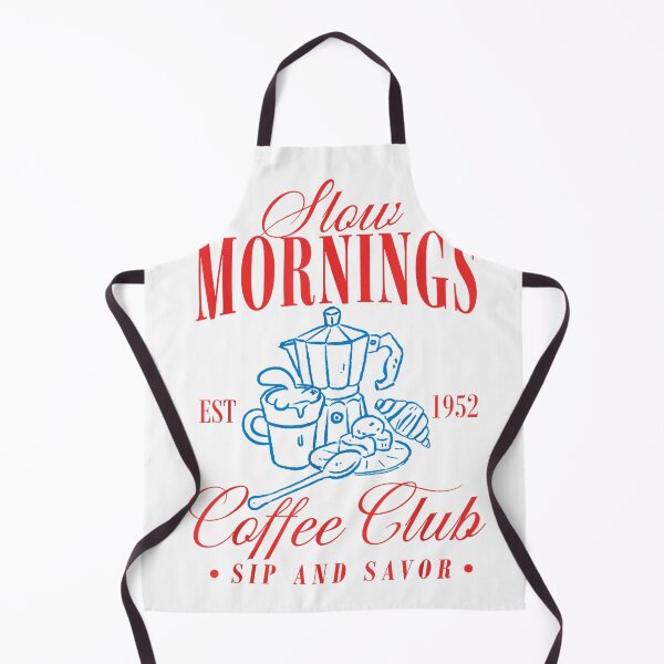 Item preview, Slow Mornings Coffee Club Vintage Breakfast T-Shirt designed and sold by fine line.