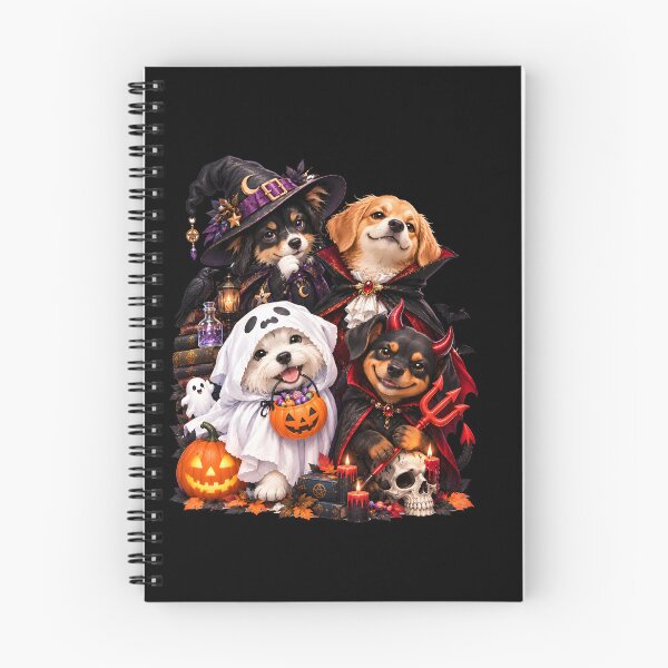 Item preview, Cute Halloween Dogs Spooky Season Costumes Group designed and sold by RoyesButler.