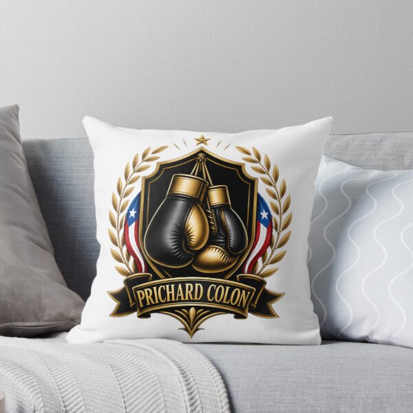 Item preview, Prichard Colon Golden Boxing Gloves Crest Vintage Style Design designed and sold by DoodlAquarian.