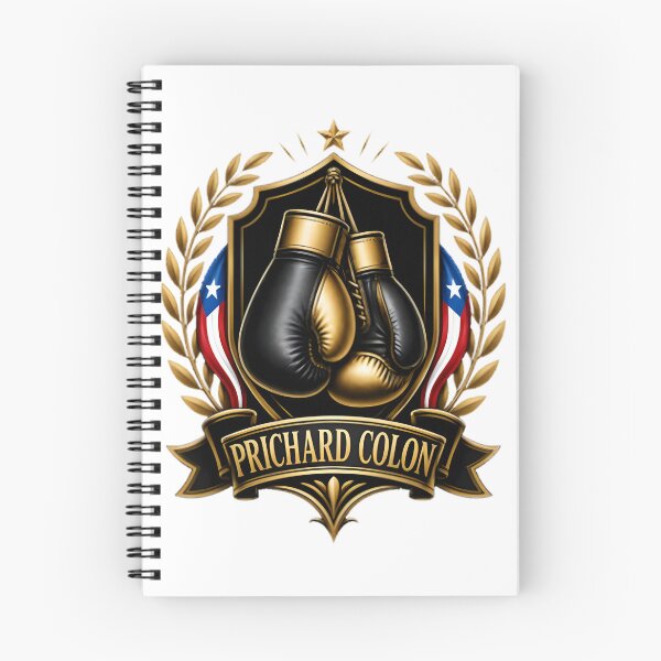 Item preview, Prichard Colon Golden Boxing Gloves Crest Vintage Style Design designed and sold by DoodlAquarian.