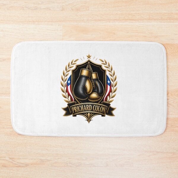 Item preview, Prichard Colon Golden Boxing Gloves Crest Vintage Style Design designed and sold by DoodlAquarian.