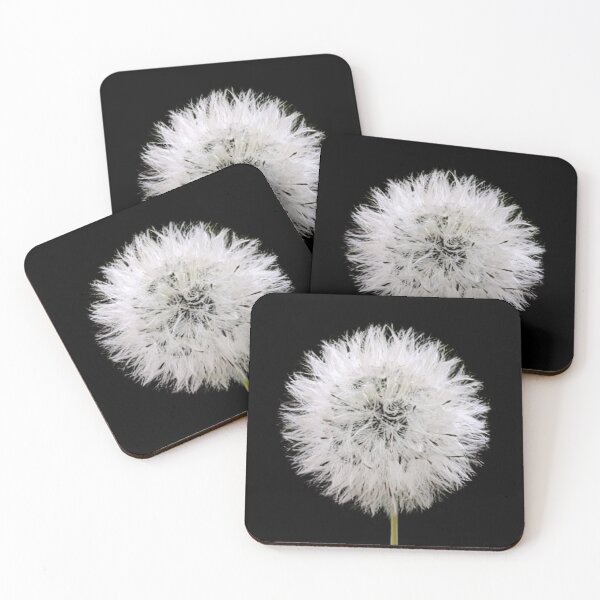Item preview, Fluffy Dandelion Seed Head Macro Art designed and sold by PicturePic.