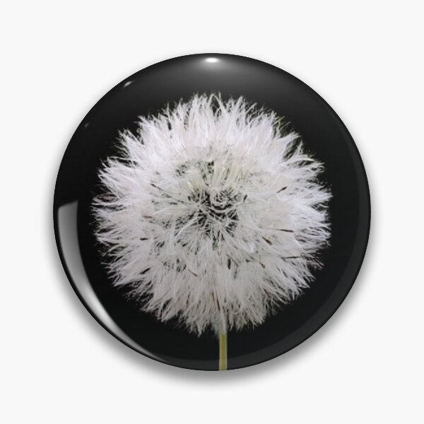 Item preview, Fluffy Dandelion Seed Head Macro Art designed and sold by PicturePic.