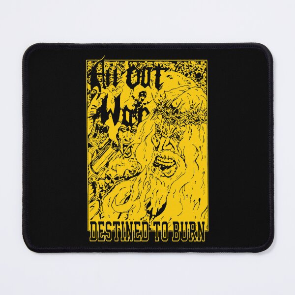 Item preview, Yellow Sillhouette of Metal Core Band designed and sold by FourtyNinen.