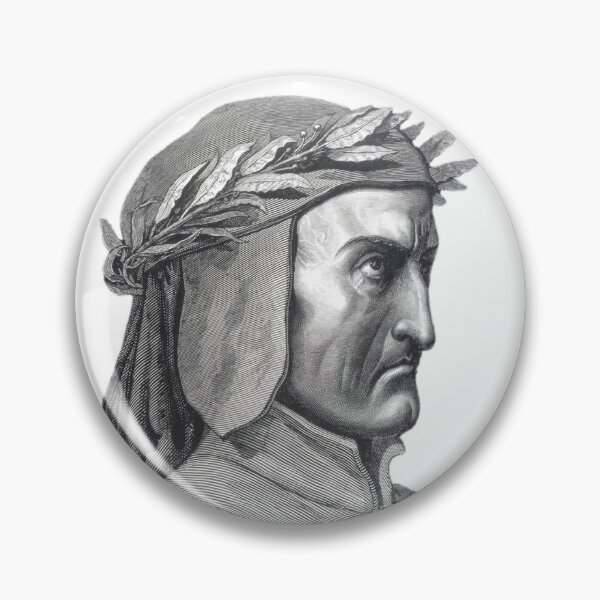 Aperçu de l'œuvre Dante Alighieri – Gravure de Gustave Doré créée et vendue par Fallen Fenris.