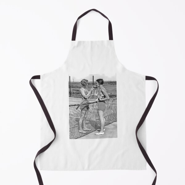Item preview, Women Tennis Players Cigarette Break Vintage Black And White Art designed and sold by MayaloveStores.