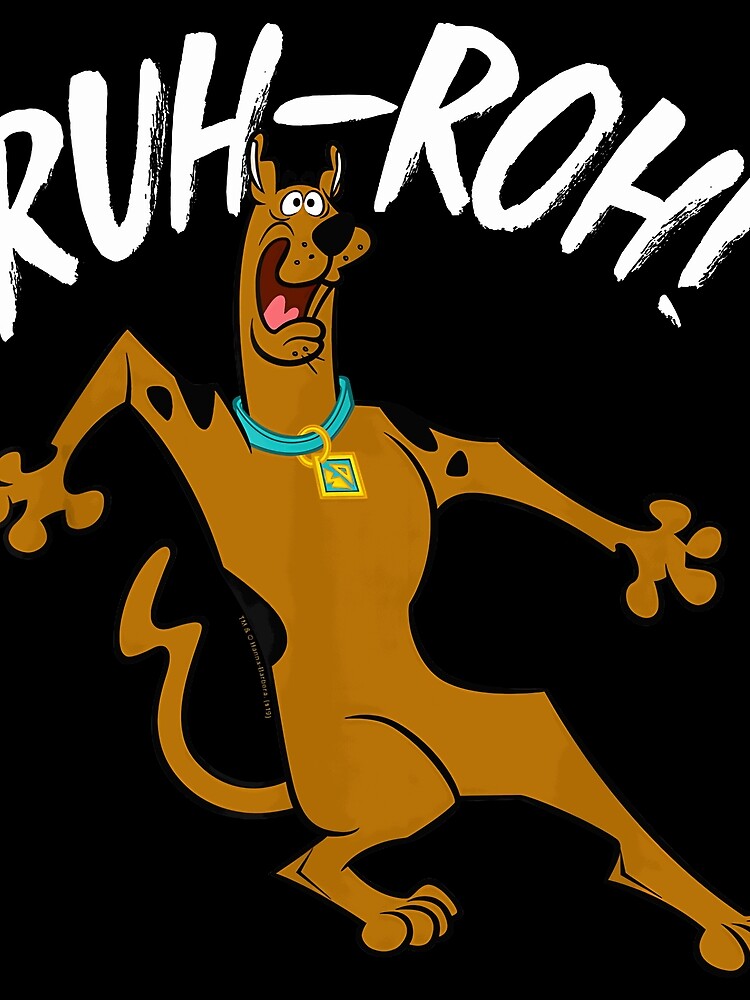 Thumbnail 3 of 3, Scarf, Scooby Doo Ruh Roh Design designed and sold by tiabletz.