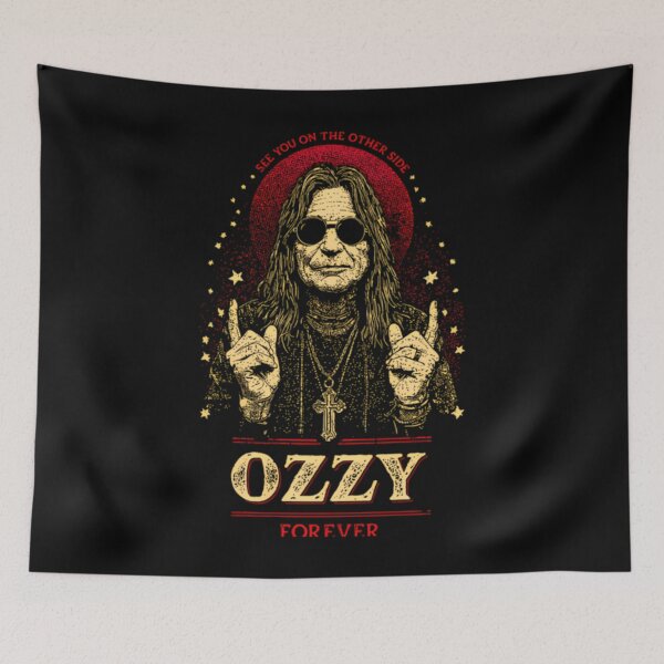 Item preview, Rip Singer Legend Metal Black Sabbath Ozzy designed and sold by MrPipPipDesign.