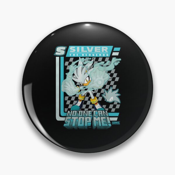 Item preview, Sonic The Hedgehog Silver The Hedgehog Racing designed and sold by cutezodiac.