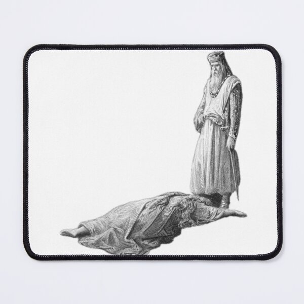 Item preview, Arthur and Guinevere – Gustave Doré Engraving designed and sold by Fallen Fenris.