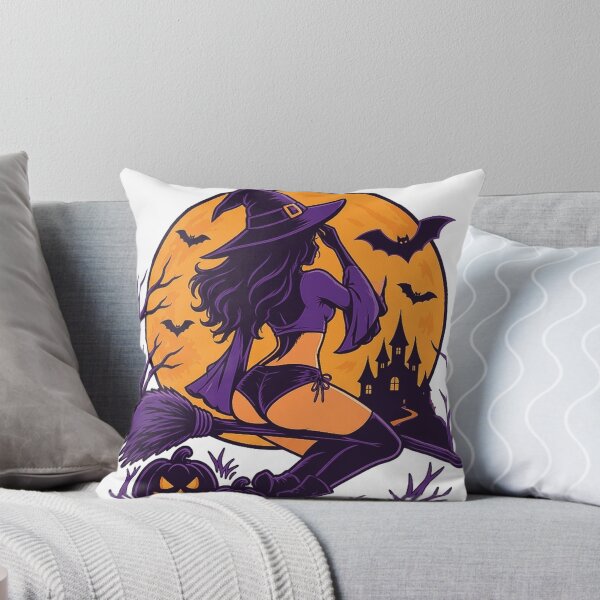 Item preview, Women's Halloween Costume Set For Adults - Purple Witch Design designed and sold by GSJGROUP.