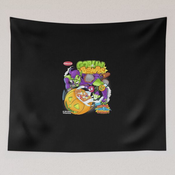 Item preview, Spooky Halloween Goblin Cereal Cartoon designed and sold by YunadiMelikov.