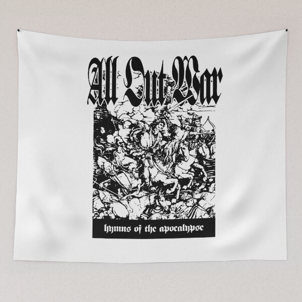 Item preview, Black Typography Metallic Hardcore Band designed and sold by FourtyNinen.