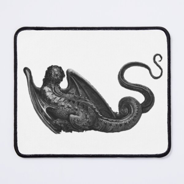 Item preview, Winged Demon – Gustave Doré Engraving designed and sold by Fallen Fenris.