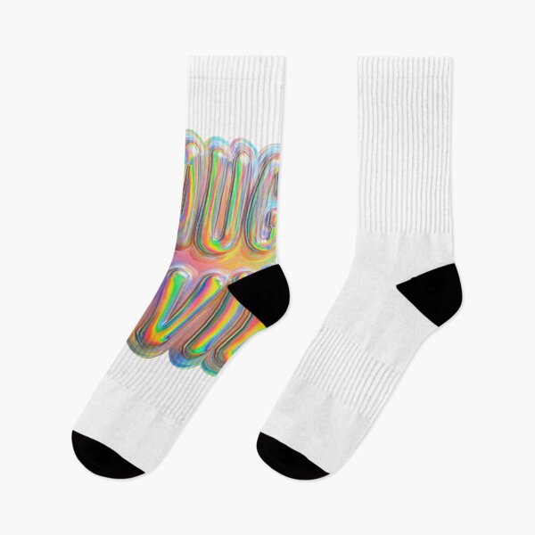 Item preview, Caught A Vibe Holographic Iridescent Aesthetic designed and sold by NicolasGlowArt.