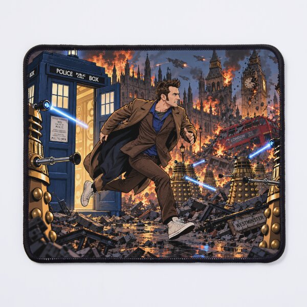 Item preview, Doctor Who 10th Doctor London Battle  designed and sold by Mingpipe.