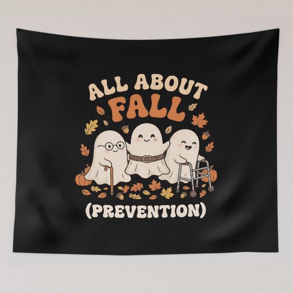 Item preview, Cute Ghosts All About Fall Prevention Design designed and sold by SoyLamderma.