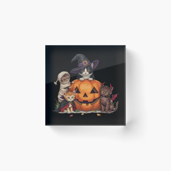 Item preview, Halloween Cats Spooky Season Jack O Lantern designed and sold by RoyesButler.