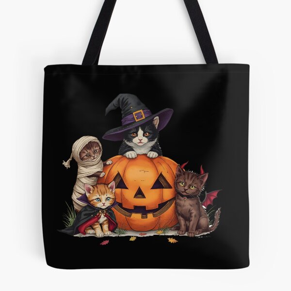 Item preview, Halloween Cats Spooky Season Jack O Lantern designed and sold by RoyesButler.