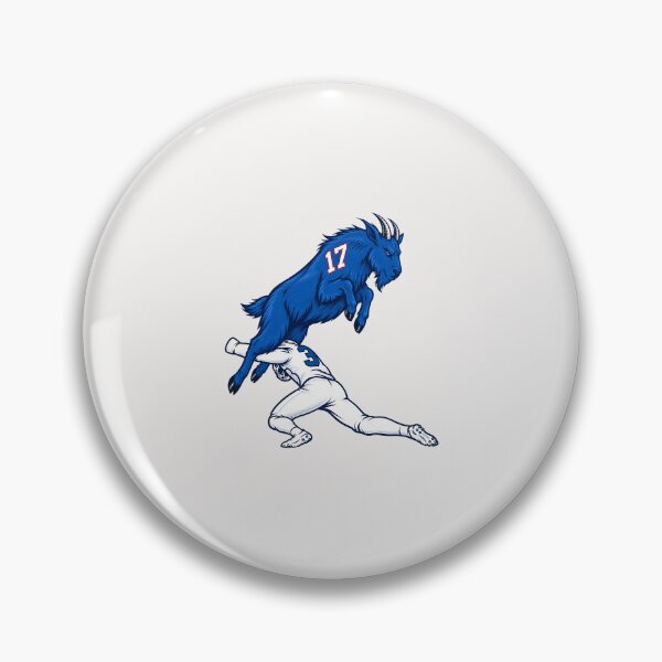 Item preview, Buffalo Inspired 17 Goat Jumping  designed and sold by DeLafroozdesign.