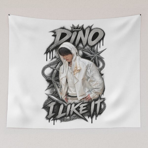 Item preview, DINO SEVENTEEN I LIKE IT Midnight Luxury Portrait Design designed and sold by Valeree Store.