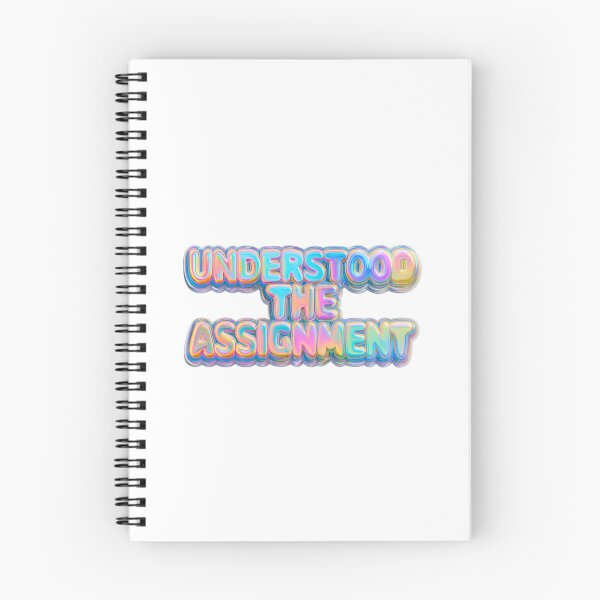 Item preview, Understood The Assignment Bubbly Iridescent Style designed and sold by NicolasGlowArt.