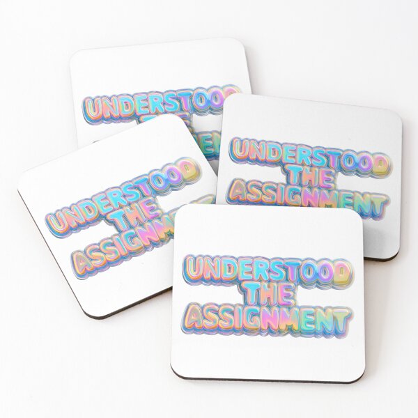 Item preview, Understood The Assignment Bubbly Iridescent Style designed and sold by NicolasGlowArt.
