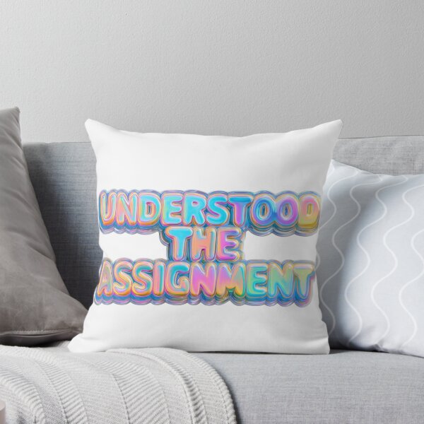 Item preview, Understood The Assignment Bubbly Iridescent Style designed and sold by NicolasGlowArt.
