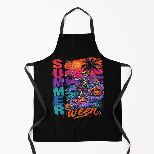 Item preview, Spooky Summer Halloween Skeleton Beach Party designed and sold by waltonbut.