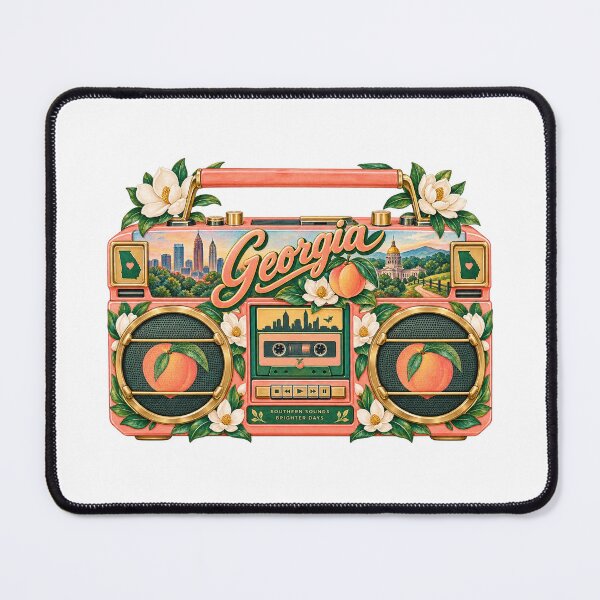 Item preview, Georgia Gen X Boom Box designed and sold by Whimspired By Paxx.