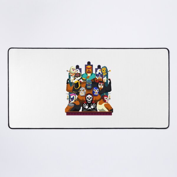 Item preview, Colorful Luchadores Wrestling Masks Mexican Culture Design designed and sold by sinec.