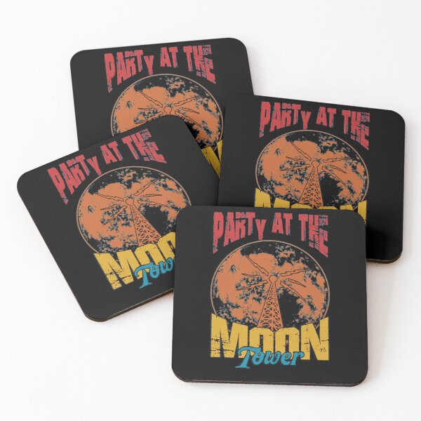 Item preview, Retro Party At The Moon Tower Design designed and sold by YunadiMelikov.