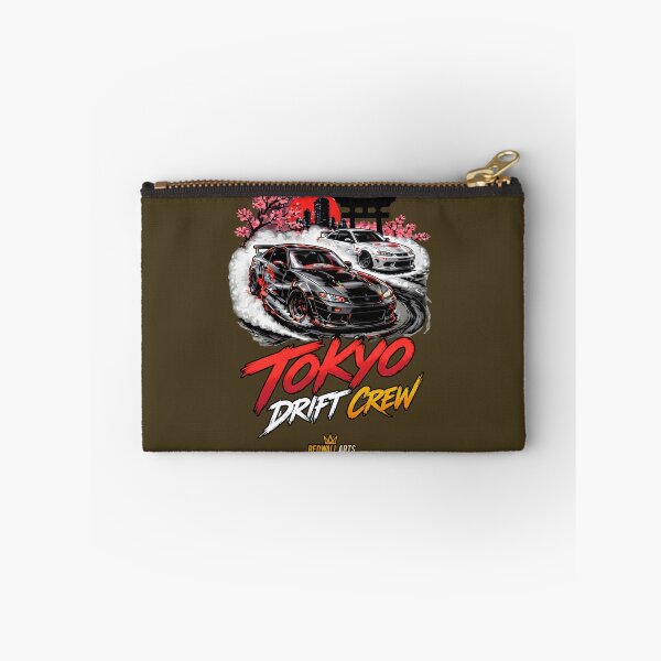 Item preview, Tokyo Drift Crew Japanese Street Racing JDM Cars Red Accent Art   designed and sold by digitalbob60.