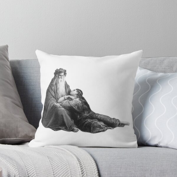 Item preview, Merlin and Vivienne – Gustave Doré Engraving designed and sold by Fallen Fenris.