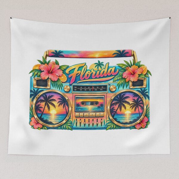 Item preview, Florida Gen X Boom Box designed and sold by Whimspired By Paxx.