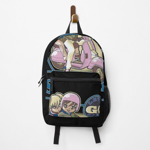 Item preview, Retro Anime Girls Scooter Trip Graphic designed and sold by YunadiMelikov.