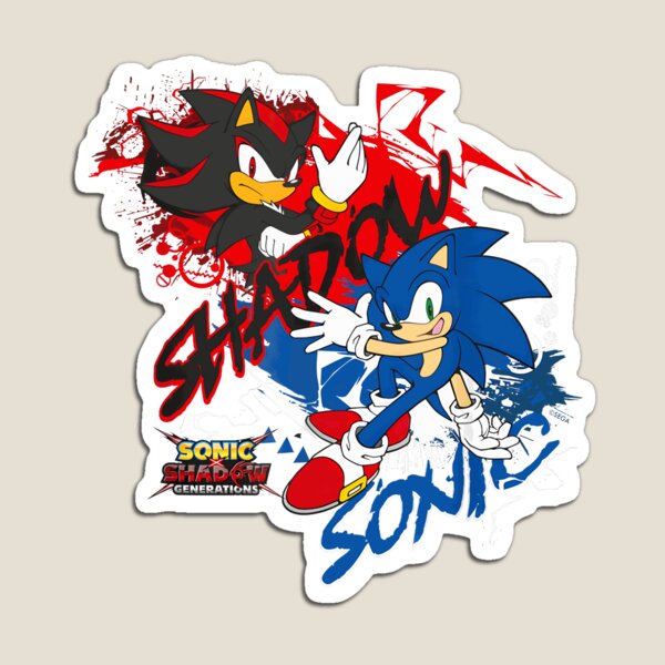 Item preview, Sonic The Hedgehog Sonic X Shadow Generations Shadow Sonic designed and sold by cutezodiac.