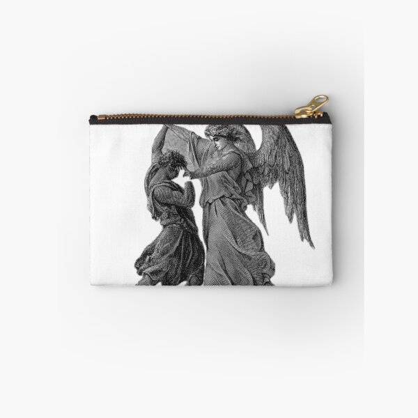 Item preview, Jacob luchando contra el ángel – Grabado de Gustave Doré designed and sold by Fallen Fenris.
