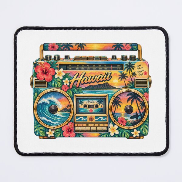 Item preview, Hawaii Gen X Boom Box designed and sold by Whimspired By Paxx.