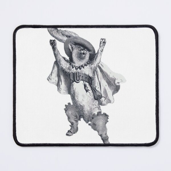 Item preview, Puss in Boots – Gustave Doré Engraving designed and sold by Fallen Fenris.
