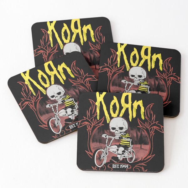 Artikelvorschau, Korn Nu Metal Band Skeleton Bike Ride entworfen und verkauft von G-ota.