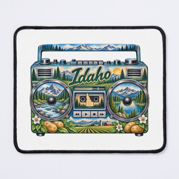 Item preview, Idaho Gen X Boom Box designed and sold by Whimspired By Paxx.