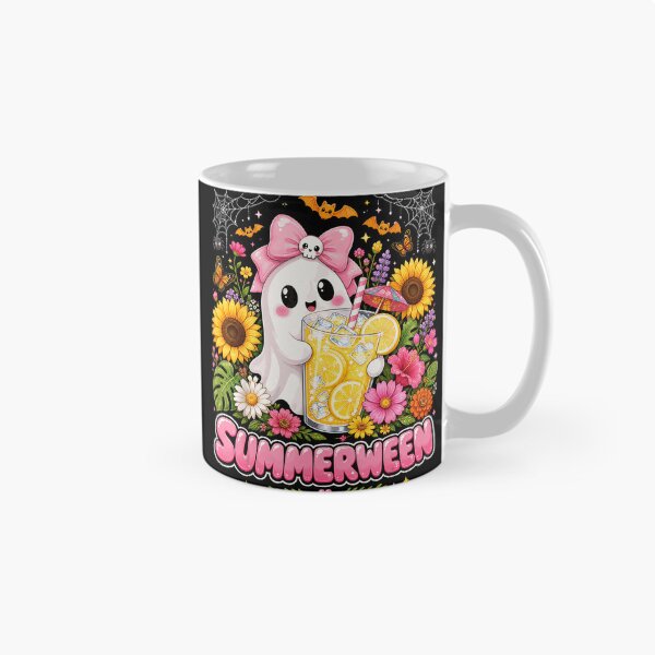 Item preview, Spooky Summer Ghost Halloween Summer Floral designed and sold by waltonbut.