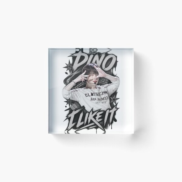 Item preview, DINO I LIKE IT SEVENTEEN Black Couture Luxury Fan Design designed and sold by Valeree Store.