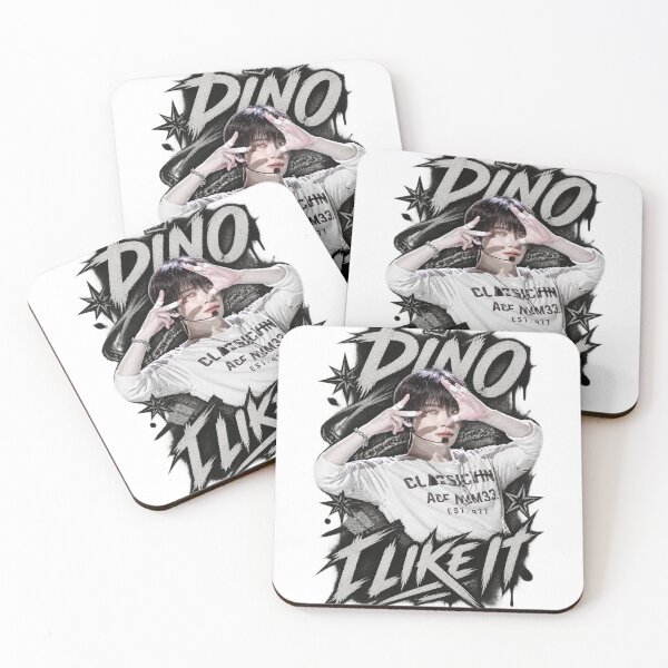 Item preview, DINO I LIKE IT SEVENTEEN Black Couture Luxury Fan Design designed and sold by Valeree Store.
